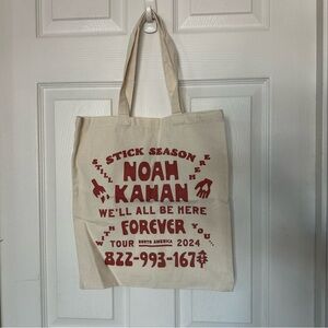 Noah Kahan Stick Season Tote Bag